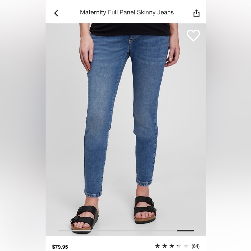 Gap Maternity Full Panel Skinny Jeans
